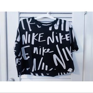 Black Crop Top by Nike